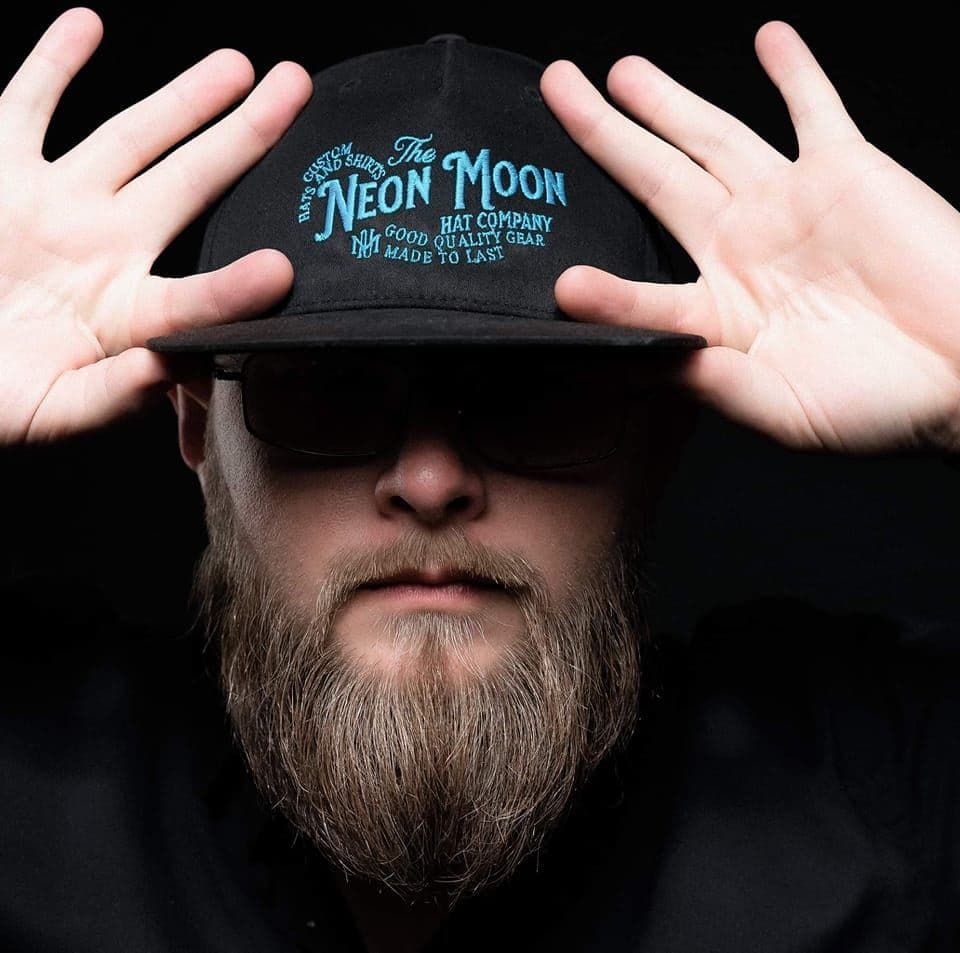 Neon Moon Hat Maker at Work